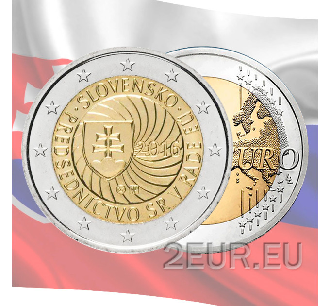 Slowakei 2 Euro UNC 2016 - Slowakischer Vorsitz im Rat der Europäischen Union
