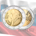 Slowenien 2 Euro UNC 2008 - 500. Geburtstag von Primoz Trubar