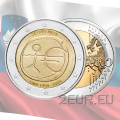 Slowenien 2 Euro UNC 2009 - 10 Jahre Euro - WWU - UEM