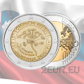 Slowenien 2 euro UNC 2010 - 200 Jahre Botanischer Garten Ljubljana