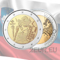 Slowenien 2 Euro UNC 2014 - 600. Jahrestag seit der Krönung von Barbara von Celje