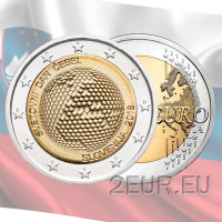 Slowenien 2 Euro UNC 2018 - Weltbienentag