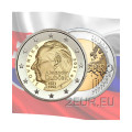 Slowakei 2 Euro UNC 2021 - 100. Geburtstag von Alexander Dubchek