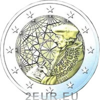 Estland 2 Euro UNZ 2022 - 35 Jahre Erasmus