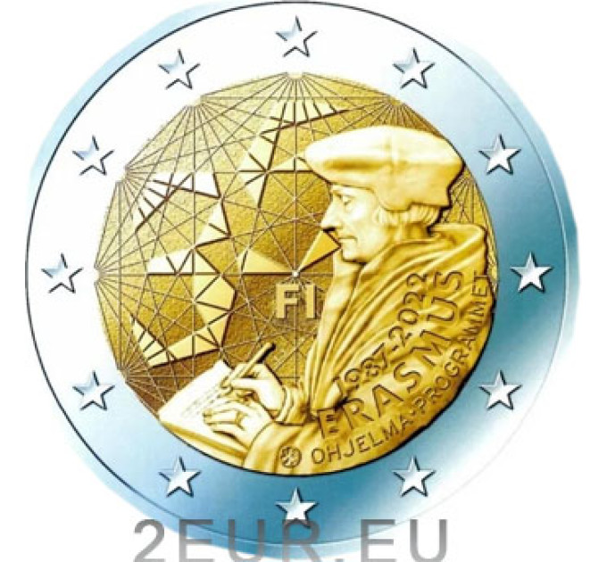 Finnland 2 euro UNC 2022 - 35 Jahre Erasmus