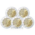 Deutschland 2 euro UNC 2022 - 35 Jahre Erasmus - ADFGJ