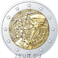Deutschland 2 euro UNC 2022 - 35 Jahre Erasmus  - F - Stuttgart