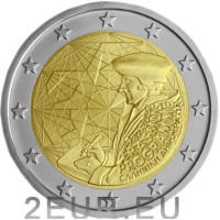 Griechenland 2 euro UNC 2022 - 35 Jahre Erasmus