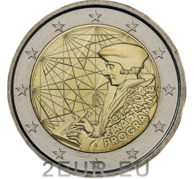 Italien 2 euro UNC 2022 - 35 Jahre Erasmus