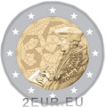 Lettland 2 euro UNC 2022 - 35 Jahre Erasmus