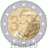 Lettland 2 euro UNC 2022 - 35 Jahre Erasmus