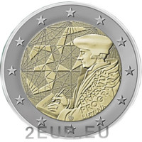 Litauen 2 Euro UNC 2022 - 35 Jahre Erasmus