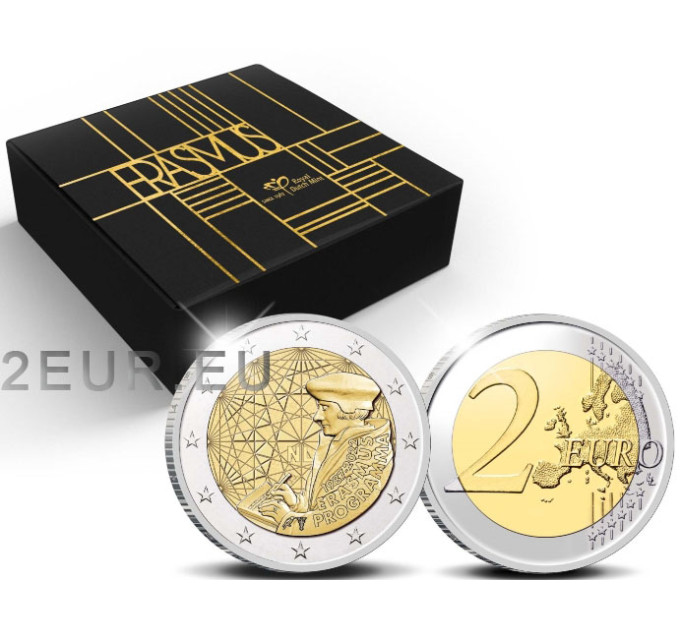 Niederlande 2 Euro proof 2022 - 35 Jahre Erasmus 