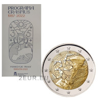 Spanien 2 euro proof 2022 - 35 Jahre Erasmus  