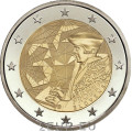 Slowakei 2 Euro UNC 2022 - 35 Jahre Erasmus