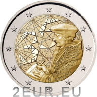 Spanien 2 Euro UNC 2022 - 35 Jahre Erasmus