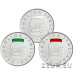 Italien 5 euro silber BU 2021 - Nutella triptychon