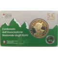 Italien 5 euro silber BU 2019 - Hundertjahrfeier des Nationalen Alpenvereins