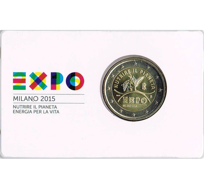 Italien 2 Euro BU 2015 - Expo Mailand
