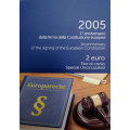 Italien 2 Euro BU 2005 - 1. Jahrestag der Unterzeichnung der EU-Verfassung