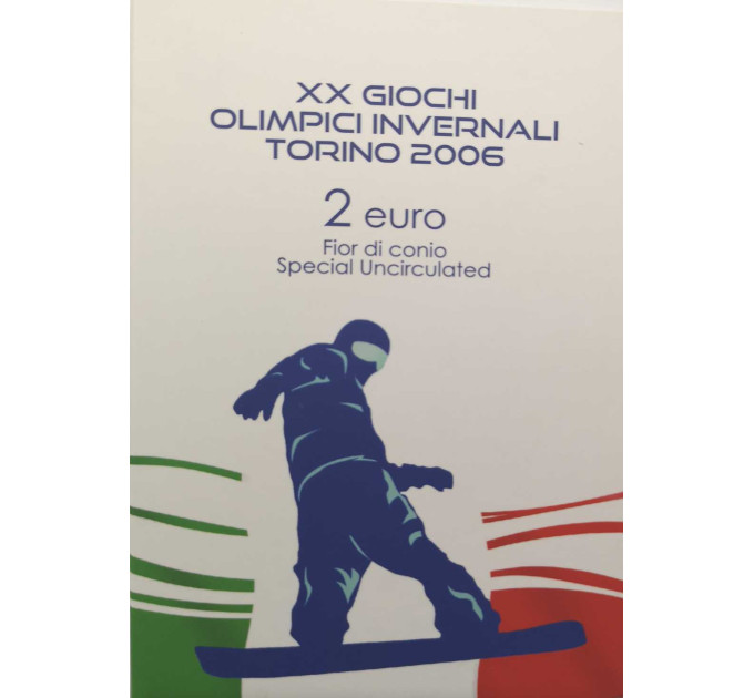 Italien 2 Euro BU 2006 - Turin Olympische Winterspiele