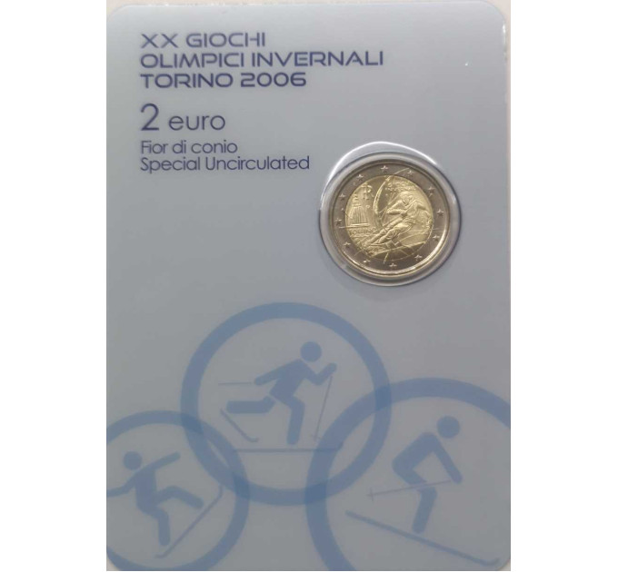 Italien 2 Euro BU 2006 - Turin Olympische Winterspiele