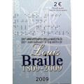 Italien 2 Euro BU 2009 - 200. Geburtstag von Louis Braille