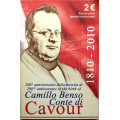 Italien 2 Euro BU 2010 - 200. Jahrestag der Geburt von Camillo Benso Graf von Cavour
