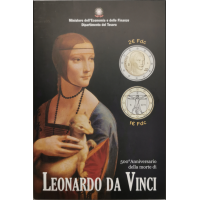Italien 2 euro BU 2019 - 500. Todestag Leonardo da Vinci