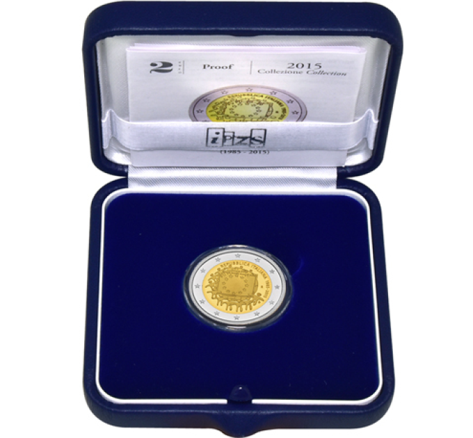 Italien 2 euro proof 2015 - Der 30. Jahrestag der EU-Flagge