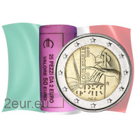 Italien 2 euro UNC rolle 2009 - 200. Geburtstag von Louis Braille