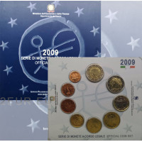 Italien Euro set BU 2009