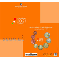 Italien 2021 - Euro Set BU  