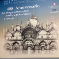 Italien 2017 - Euro Set BU - Markusdom in Venedig
