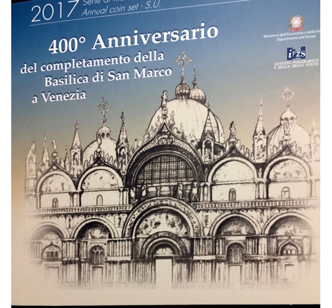 Italien 2017 - Euro Set BU - Markusdom in Venedig