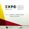 Italien Euro set BU 2015