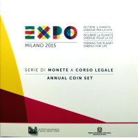 Italien Euro set BU 2015