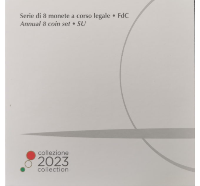 Italien Euro set BU 2023