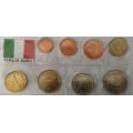 Italien euro set UNC 2002