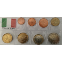 Italien euro set UNC 2002