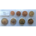 Italien euro set UNC 2005
