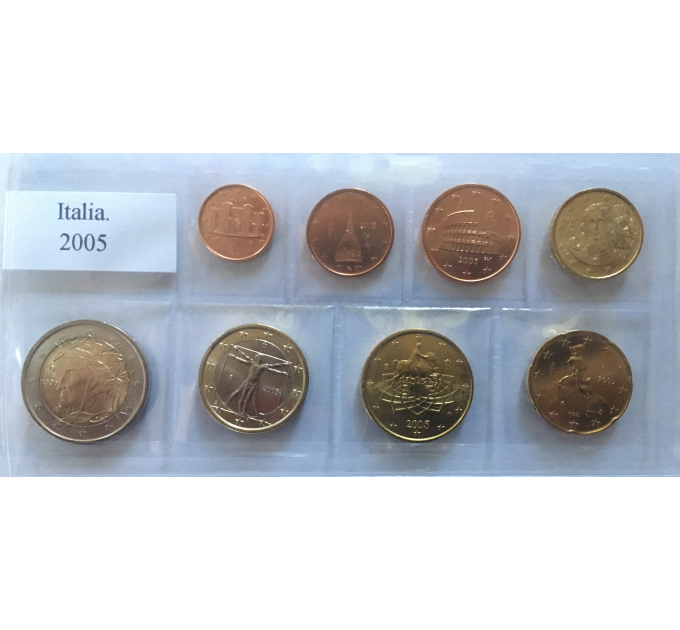 Italien euro set UNC 2005