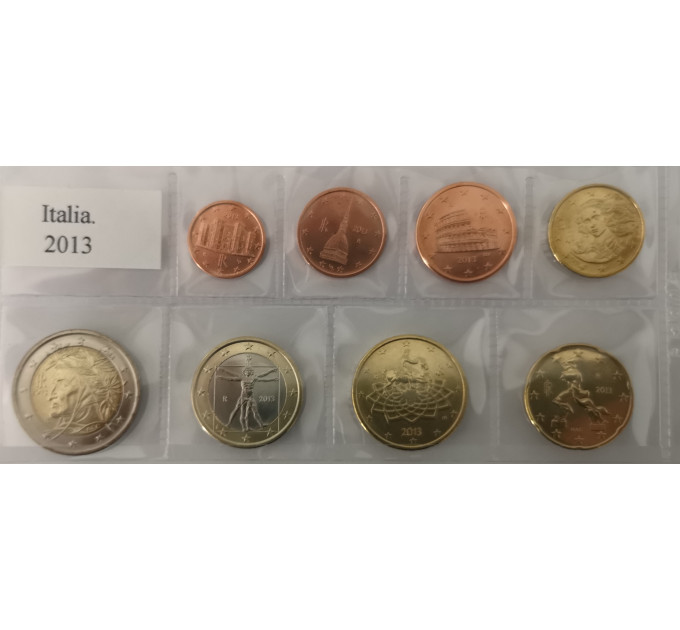 Italien euro set UNC 2013