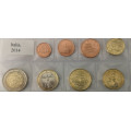 Italien euro set UNC 2014