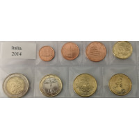 Italien euro set UNC 2014