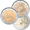 2 EURO UNC MÜNZEN