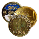 1 KROON-MÜNZE
