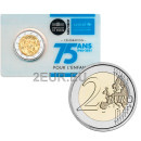2 EURO GEDENKMÜNZEN IN KARTE