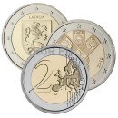 2 EURO UNC MÜNZEN