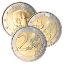 2 EURO UNC MÜNZEN